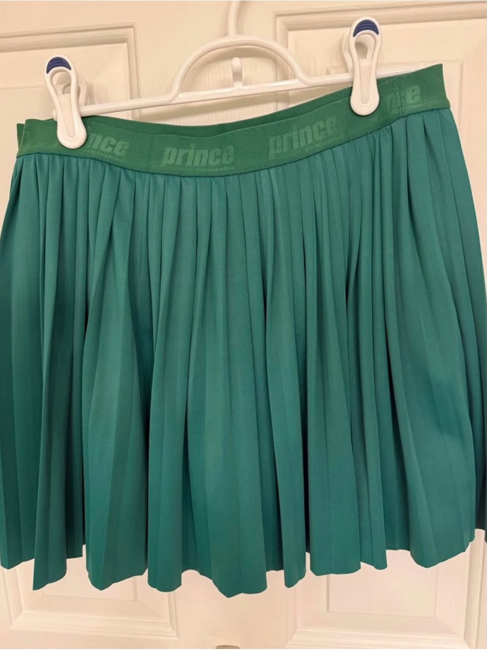 Prince Women's emerald green Pleated Skater Skirt